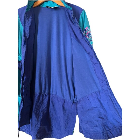 Nike Vintage 80's Jogger Leisure Track Windbreaker, Colorblock Women's SZ Medium - Picture 13 of 13